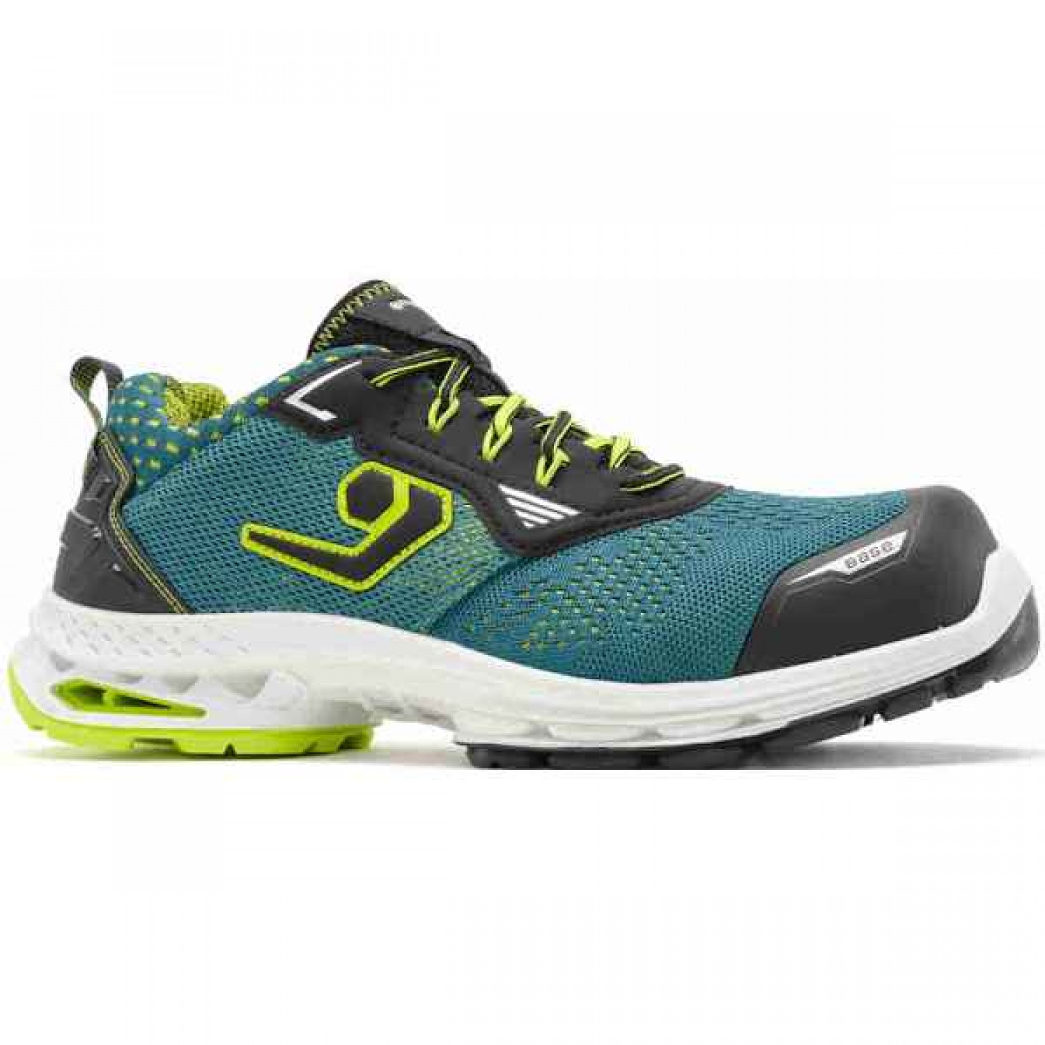 BASE Roma Safety Low Shoes S1PS ESD LG SC FO SR Unisex Green-Black - Safety Low Shoes