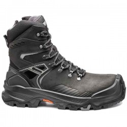 BASE T-Massive S3S HRO CI HI LG FO SR Safety Boots BASE T-Massive S3S HRO CI HI LG FO SR Work Safety Boots Unisex Black - Ankle Support Safety Boots
