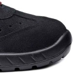 BASE Toledo S1P SRC Safety Low Shoes Black-Red Unisex - Safety Low Shoes