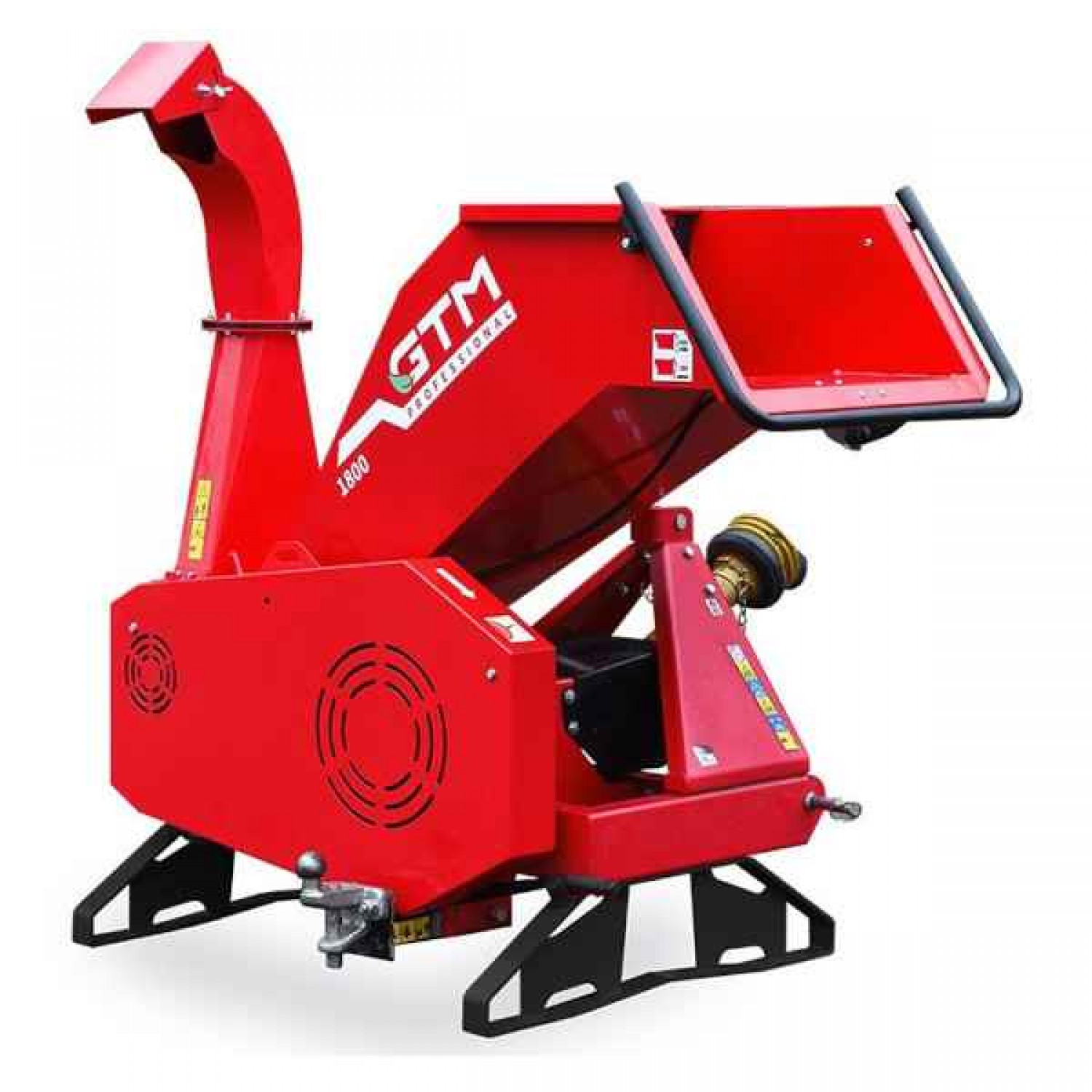 GTM GTS 1800P 14cm50Hp Wood Chipper 3Point Linkage