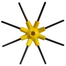 Ανταλλακτικό Ημισφαίριο Αχινός με Ραβδάκια Ανθρακονήματος ΑΓΓΕΛΗΣ - Ανταλλακτικά Ελαιοραβδιστικών