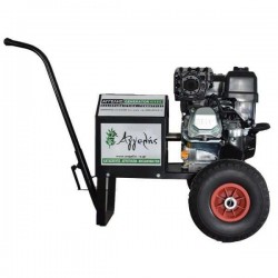 ANGELIS HYUNDAI 6,5hp 650Q OF 13.8V Alternator Generator Wheeled Olive Harvester - Generators HYUNDAI 6,5hp 650Q OF 13.8V Alternator Generator Harvester