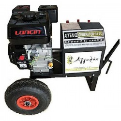 ANGELIS LONCIN G200F/P 5.5hp 13.8V Alternator Generator Wheeled Olive Harvester - Generators ANGELIS LONCIN G200F/P 5.5hp 13.8V Generator Harvester