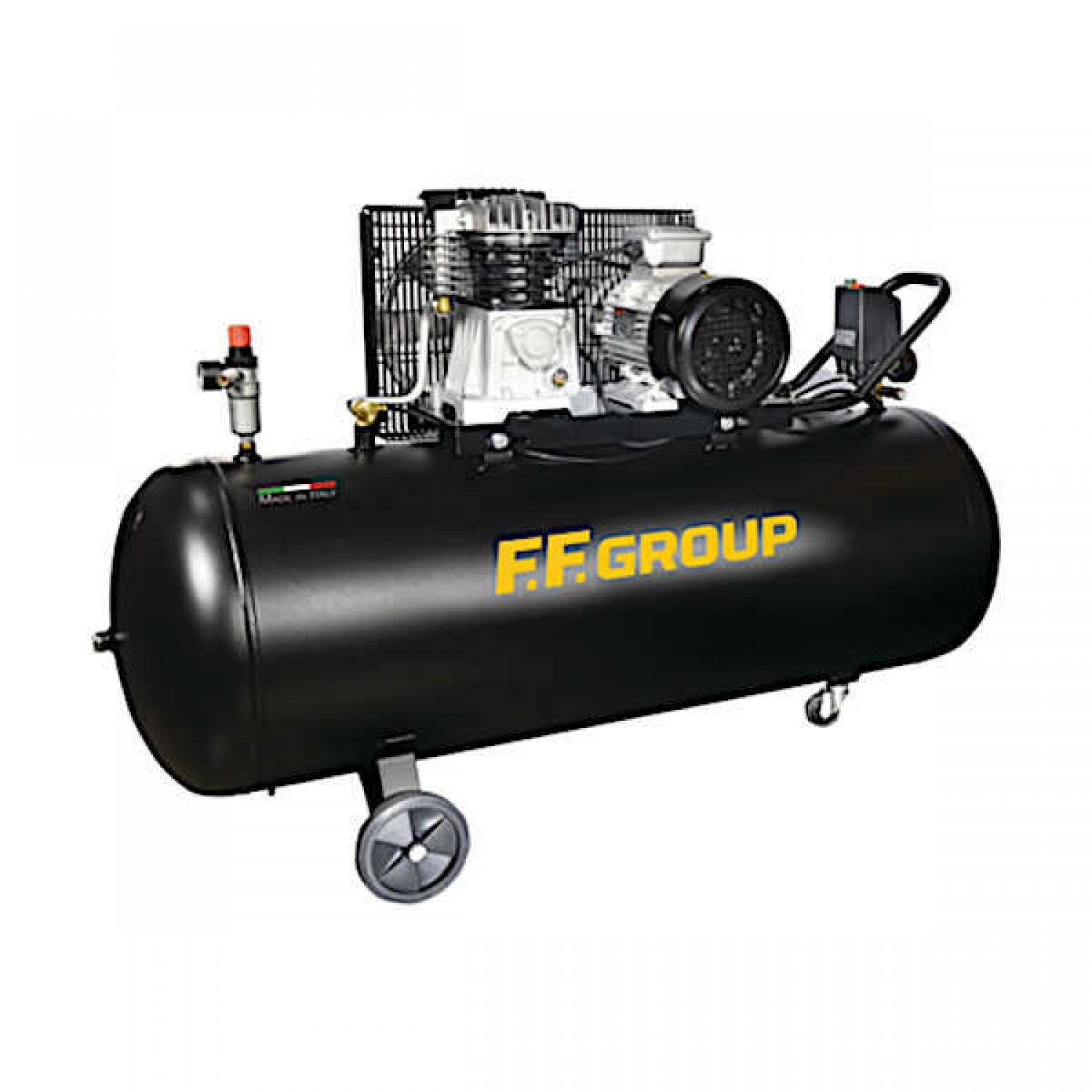 Belt-Driven Professional Air Compressor 3-Phase AC-B 200/4TC PRO FF Group/FIAC - Air Compressors Belt-Driven Professional Air Compressor AC-B 200/4TC PRO