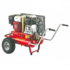 Petrol Air Compressor Zanon Τ555 & Honda GX200 6.5hp