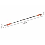 Black & Decker PS7525-QS Electric Pruner 800W Blade 25cm