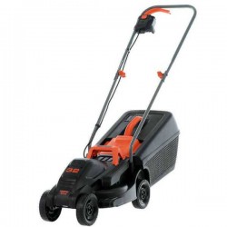 Black & Decker BEMW351-QS 1000W 32cm Electric Lawnmower Pushed - Electric Lawn Mowers Black & Decker BEMW351-QS 1000W 32cm Electric Lawnmower Push