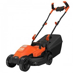 Black & Decker BEMW451BH-QS 1200W 32cm Electric Lawnmower Pushed - Electric Lawn Mowers Black & Decker BEMW451BH-QS 1200W 32cm Electric Lawnmower