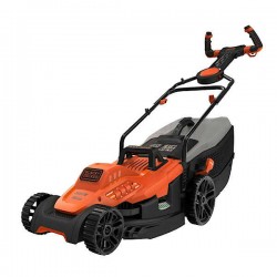 Black & Decker BEMW471BH-QS 1600W 38cm Electric Lawnmower Pushed - Electric Lawn Mowers Black & Decker BEMW471BH-QS 1600W 38cm Electric Lawnmower