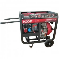 Koop KDF 9500 XE-3 Γεννήτρια Πετρελαίου 8,3KVA Τριφασική 400V/50Hz-Μίζα-Μπαταρία-AVR - Η/Ζ Γεννήτριες Ρεύματος