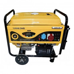 Τριφασική Γεννήτρια Βενζίνης LL 8GF2 - 4HA - 8KVA/380Volt & AVR-Ρόδες-Μίζα-Μπαταρία Τετράχρονη Lian Long