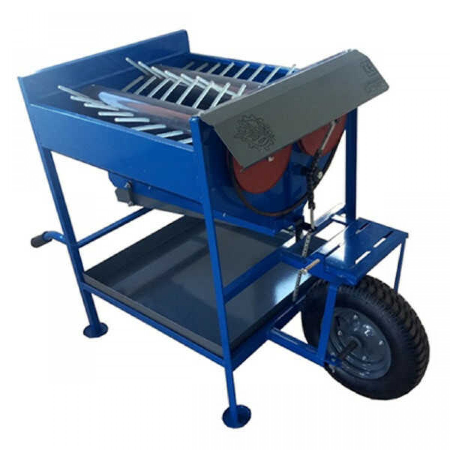 KARKAVELIAS Olive Harvesting Bench With 1 Wheel No Motor