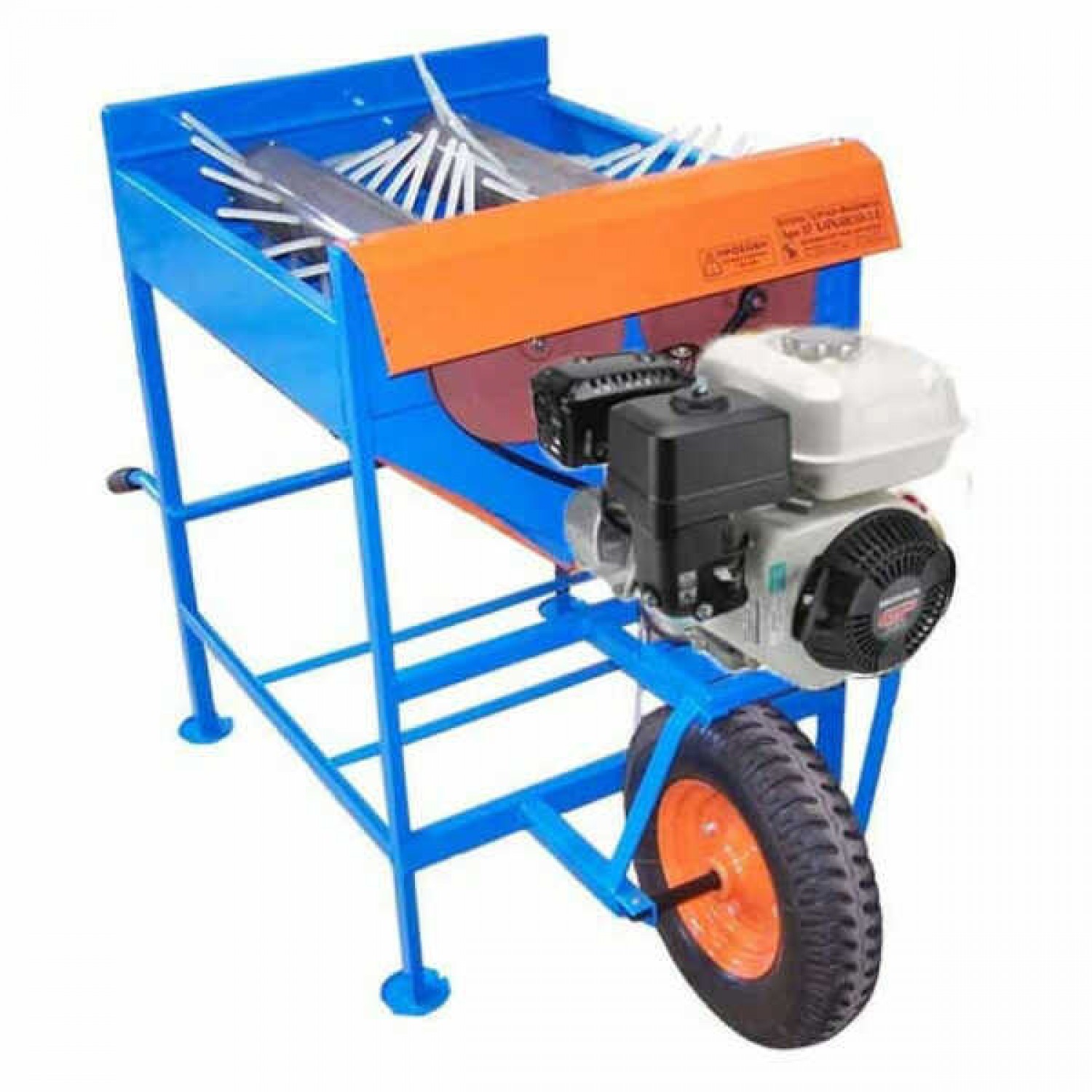 KARKAVELIAS Olive Harvesting Bench 1 Wheel Honda GP160