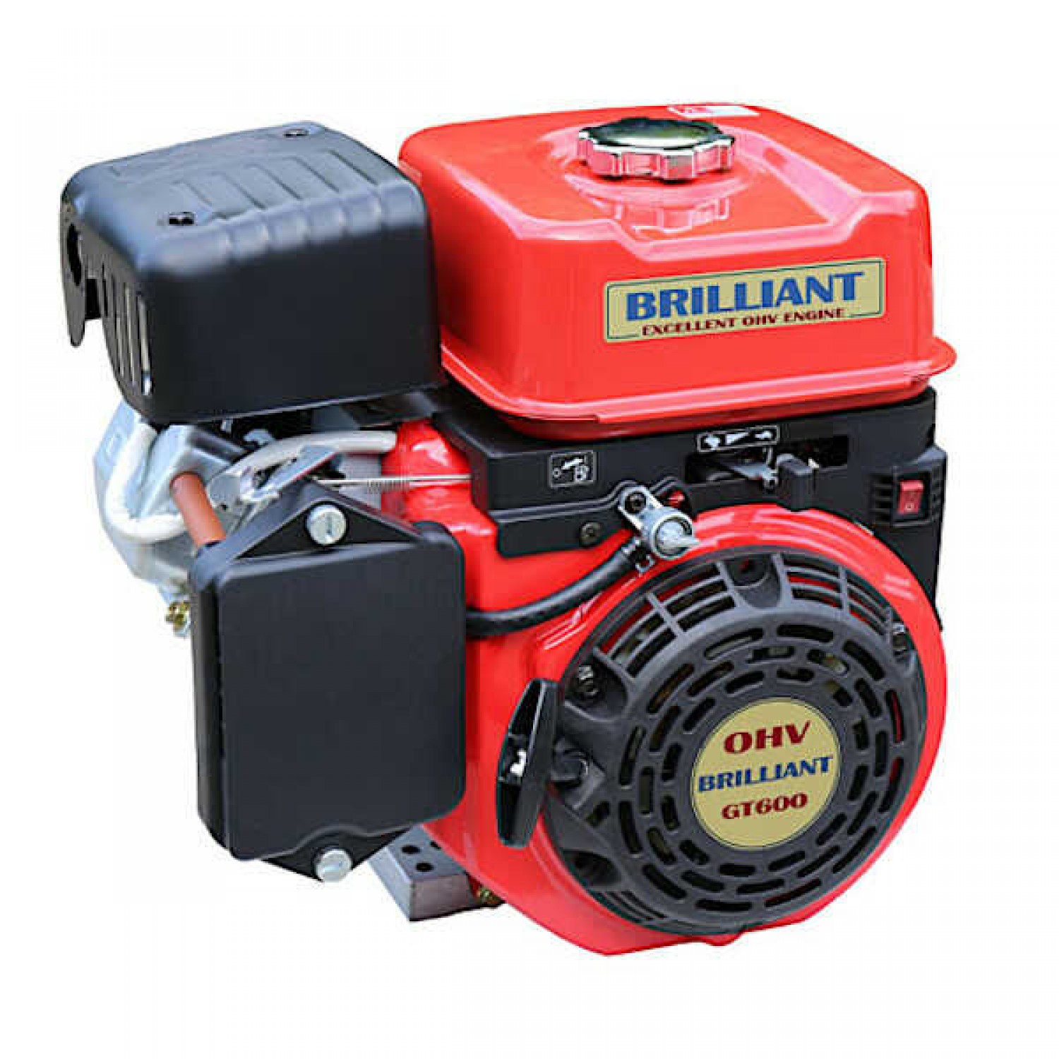 Gasoline Engine BRILLIANT GT 600S 6hp Keyway MITSUBISHI