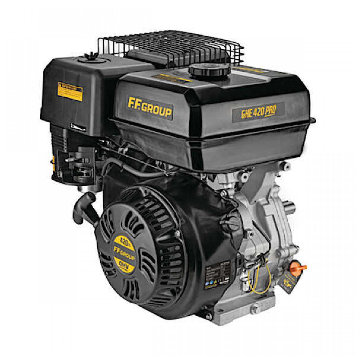 Κινητήρας ΒενζίνηςFF GROUP GHE 420 Q PRO 14hp (Σφήνα) - Επαγγελματικοί Τετράχρονοι Βενζινοκινητήρες Βενζινοκινητήρας FF GROUP GHE 420 Q PRO 14hp (Σφήνα)