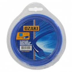 Μεσινέζα Τετράγωνη 2mm x 15m OZAKI - Μεσινέζες Τετράγωνες Θαμνοκοπτικών