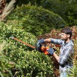 Black & Decker 500W Electric Hedge Trimmer 50cm 301-QS - Electric Hedge Trimmers Black & Decker 500W Electric Hedge Trimmer 50cm
