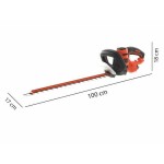 Black & Decker 550W Electric Hedge Trimmer 60cm