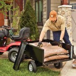 Agri-Fab Steel Utility Lawn & Garden Tractors Dump Cart Agri-Fab Steel Utility Lawn & Garden Dump Cart for Riding Lawn Mowers - Utilities for Lawn & Garden
