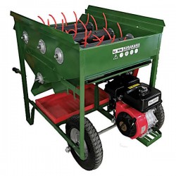 Self-Propelled Harvesting Table With 3 Cylinders Mitsubishi 6HP SIK - Olive Harvesting Tables Harvesting Table With 3 Cylinders Mitsubishi 6HP SIK