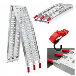 Ράμπες Φόρτωσης Αλουμινίου Interpower Ζευγάρι 2 τεμαχίων - Ράμπα για Φορτώσεις Ράμπες Φόρτωσης Αλουμινίου Interpower Ζευγάρι 2 τεμ.