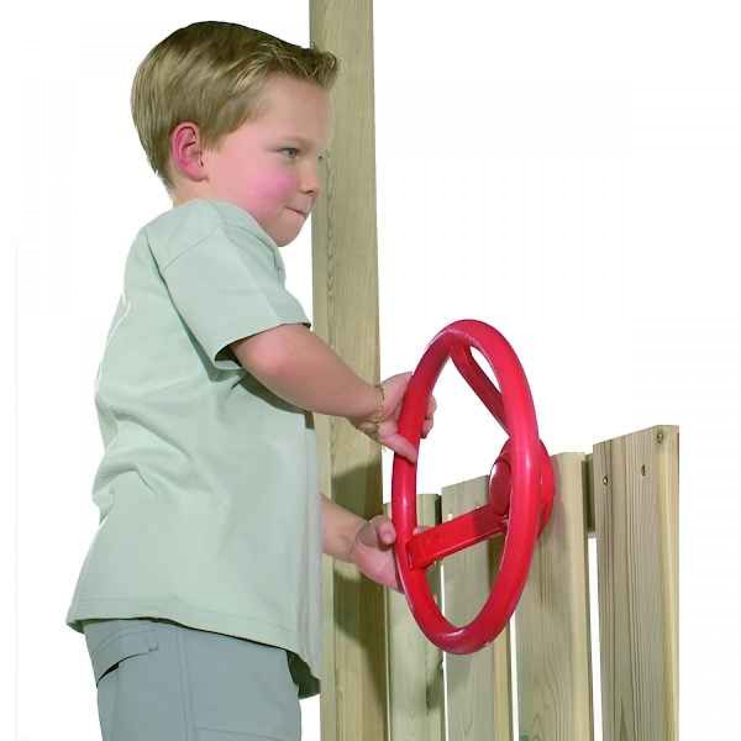 Steering Wheel Red Ø30cm and Mounting Kit for Kids KBT Steering Wheel Red Ø30cm and Mounting Kit for Kids KBT - Fantasy World for Children