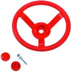 Steering Wheel Red Ø30cm and Mounting Kit for Kids KBT Steering Wheel Red Ø30cm and Mounting Kit for Kids KBT - Fantasy World for Children