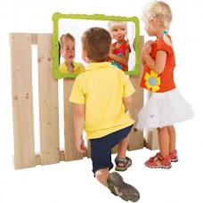 HAHA Playground Green Mirror 58.5 x 38.5 x 4cm-KBT - Fantasy World for Children