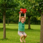 Zip Line 30m Garden Fun "Para" 70 kg for Children KBT - Kids’s Fantasy World