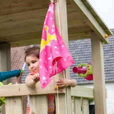 Princess Flag with Installation Set 55x45cm for Kids-KBT - Fantasy World for Children