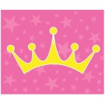 Παιδική Σημαία Πριγκίπισσα με Kit Στερέωσης 55x45cm-KBT - Παιδικές Σημαίες Παιχνιδιού-Φαντασίας