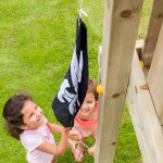 Παιδική Σημαία με Ανέλκυση ΠΕΙΡΑΤΗΣ 55x45cm & Σχοινί-KBT - Παιδικές Σημαίες Παιχνιδιού-Φαντασίας