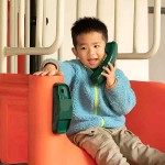 Children's Toy Green Telephone 215x60x80mm & Screw-KBT Children's Toy Green Telephone 215x60x80mm & Screw-KBT - Fantasy World for Children