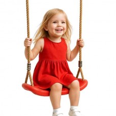 Plastic Swing with Rope and Metal Hooks for Childrens - Children's Swings