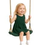 Παιδική Πλαστική Κούνια με Σχοινί & Μεταλλικά Άγκιστρα - Πλαστικές Κούνιες για Παιδιά