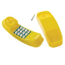 Children's Toy Yellow Telephone 205x70x85mm with Screw - Fantasy World for Children