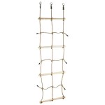 Ξύλινο Παιδικό Δίχτυ Αναρρίχησης 200cm με Ξύλινα Σκαλιά - Παιδικές Σκάλες-Δίχτυα Αναρριχήσεων-Σκαρφαλώματος