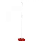 Παιδικό Κάθισμα Τελεφερίκ Κόκκινο 28cm με Σχοινί-Κρίκο - Παιδικά Καθίσματα Παιχνιδιού-Φαντασίας