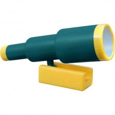 Children's Outdoor Telescope Green-Yellow 9.6x7.5x28cm - Fantasy World for Children