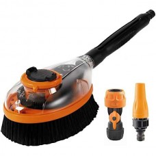 Βούρτσα για Πλύσιμο Αυτοκινήτων Στρογγυλή Σετ GF - Βούρτσες Λάστιχων Κήπου Πλυσίματος & Καθαρισμού