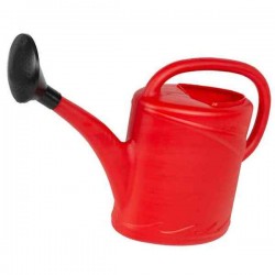 Ποτιστήρι Πλαστικό 6lt Κόκκινο Κήπου με Λαβή & Στόμιο Ντους MICPLAST - Ποτιστήρια με Διάτρητο Ακροφύσιο