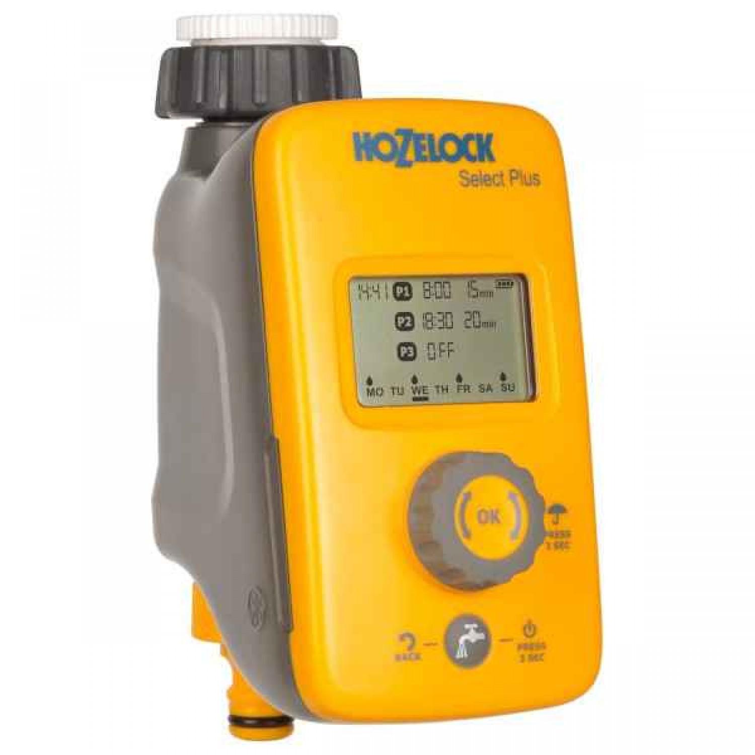 HOZELOCK Select Plus Battery Powered Water Timer HOZELOCK Select Plus Battery Powered Water Timer - Automatic Irrigation Controllers & Timers