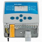 Hunter Eco Logic Automatic AC Powered Irrigation Controller 4-Station Indoor - Irrigation Controllers Hunter Eco Logic AC Powered Irrigation Controller 4-Station