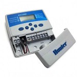 Hunter Eco Logic Automatic AC Powered Irrigation Controller 4-Station Indoor - Irrigation Controllers Hunter Eco Logic AC Powered Irrigation Controller 4-Station