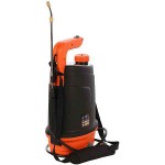 Black & Decker Battery-Powered Backpack Sprayer Pump 5lt (3,7V) - Shoulder Strap Battery Sprayers