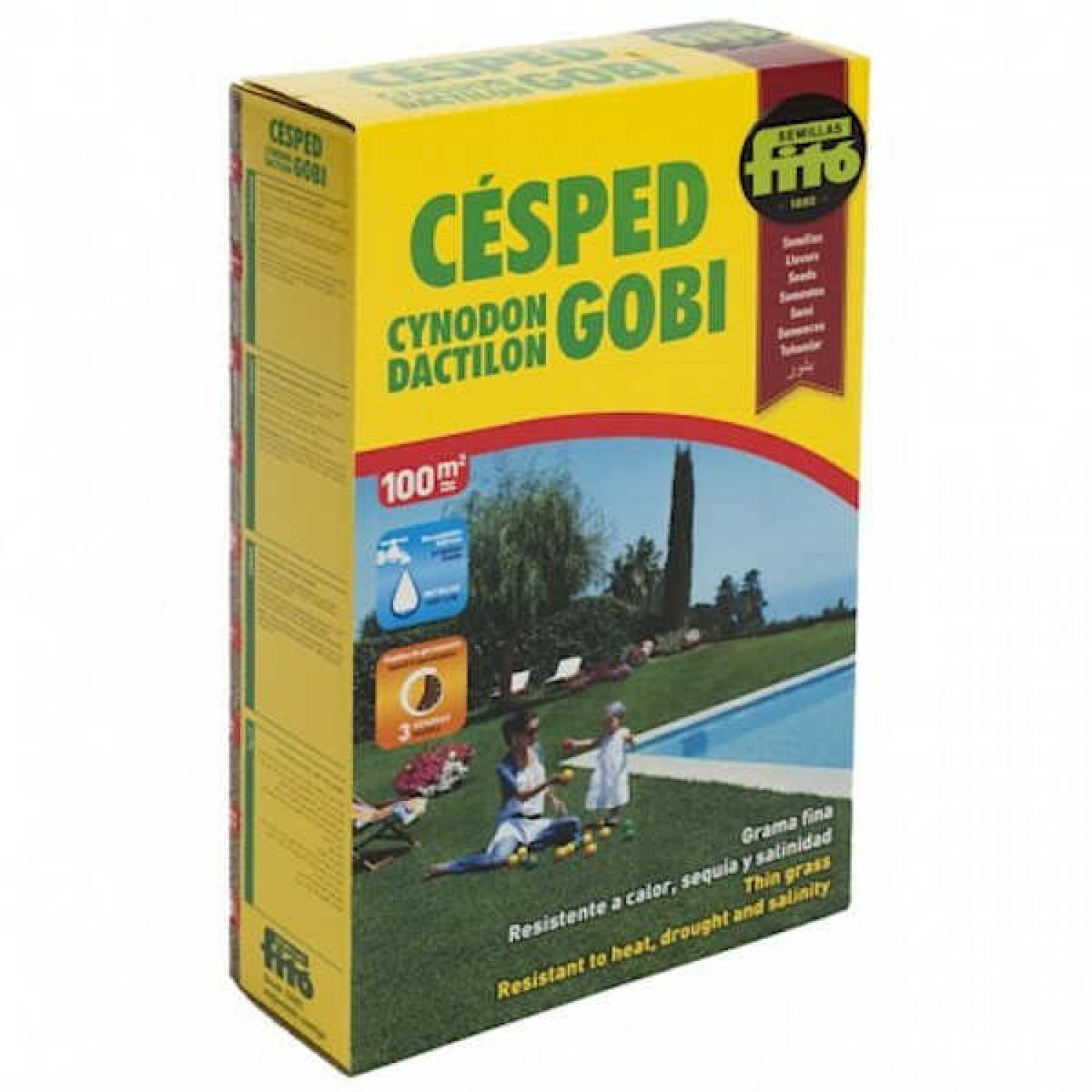 Ουγκάντα GOBI 1kg (Cynodon Dactylon 'Gobi') Σπόροι Γκαζόν