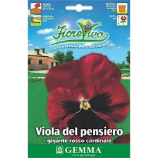 Πανσές Γίγας Κόκκινο Σκούρο 0,2g Σπόροι Φάκελος