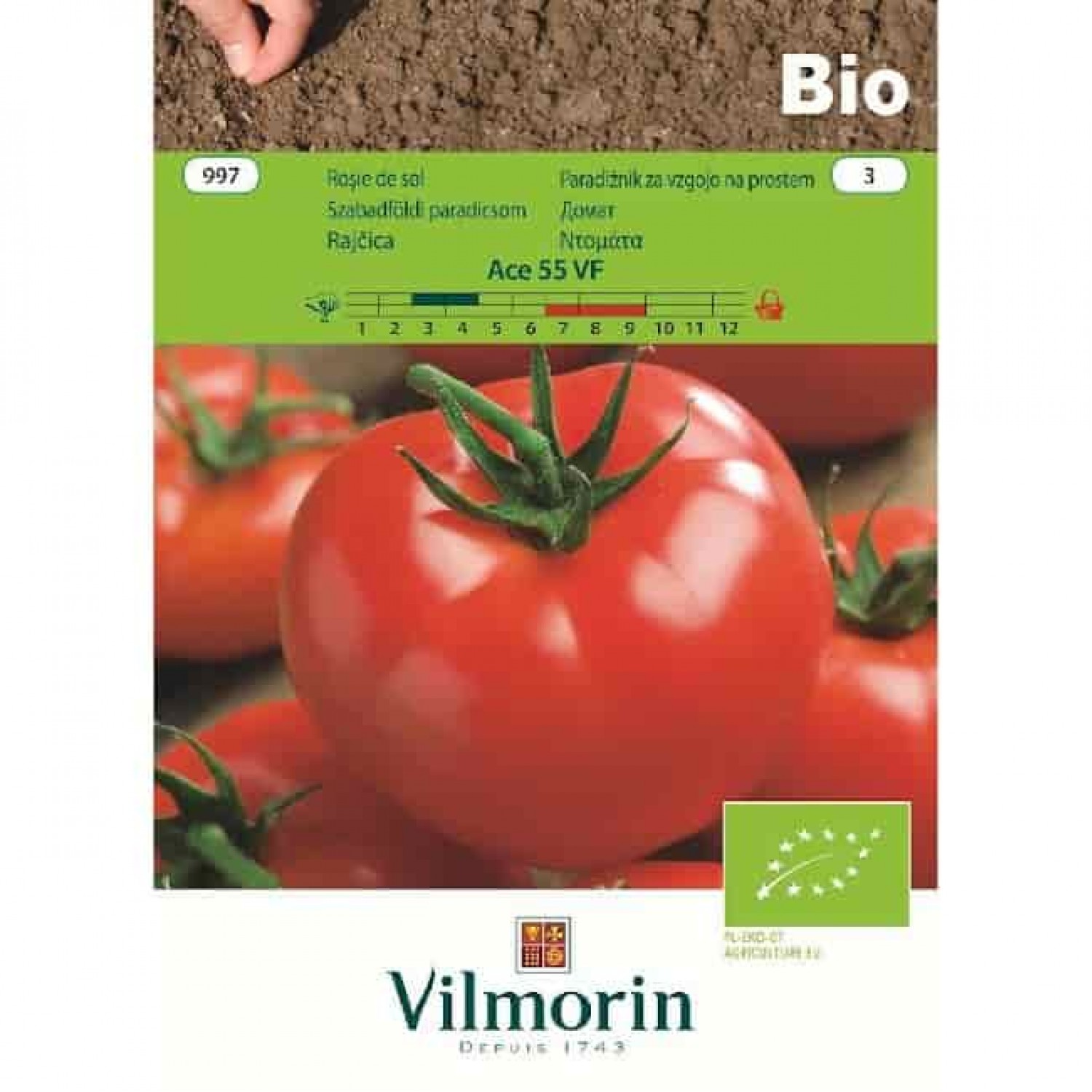 Tomato Bio Ace VF 997 VILMORIN | Kipogeorgiki