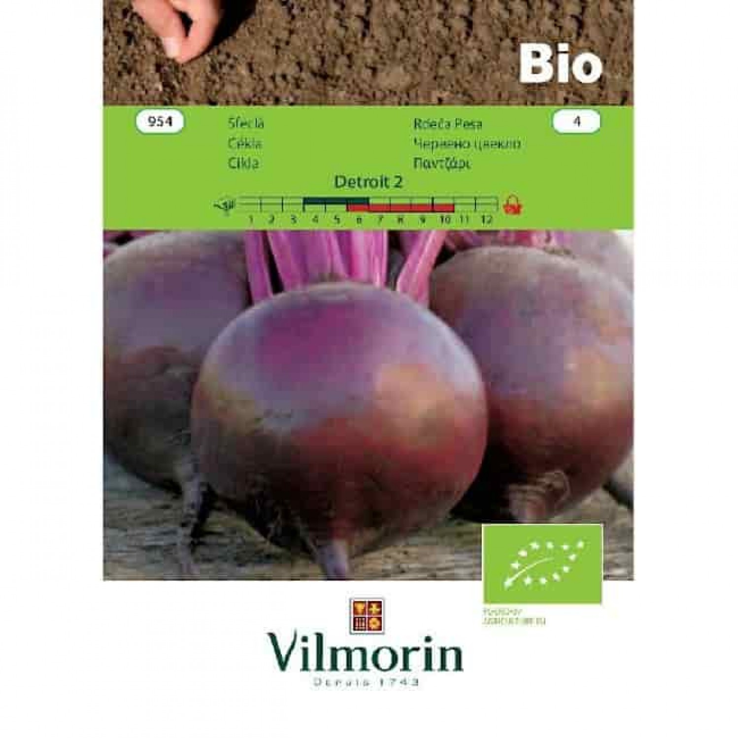 Βιολογικοί Σπόροι Παντζάρι Genovese VILMORIN | Κηπογεωργική