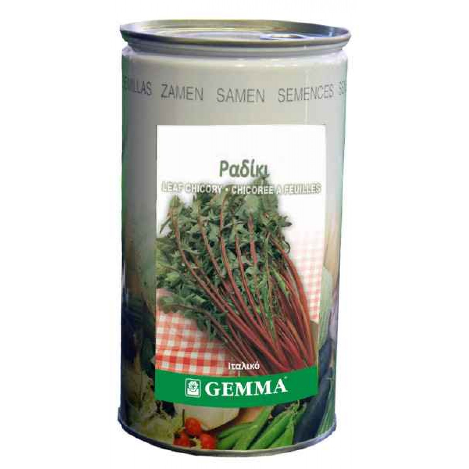 Ραδίκι Ιταλικό R1751C 0,5kg Σπόροι Κονσέρβα (Chichorium intybus 'Italico a Costa Rossa') - Σπόρος για Ραδίκια